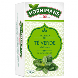 Té verde a la menta, Hornimans 20 infusiones.