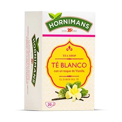 Hornimans Té Blanco con un Toque de Vainilla, 20 bolsitas. 8410091024977