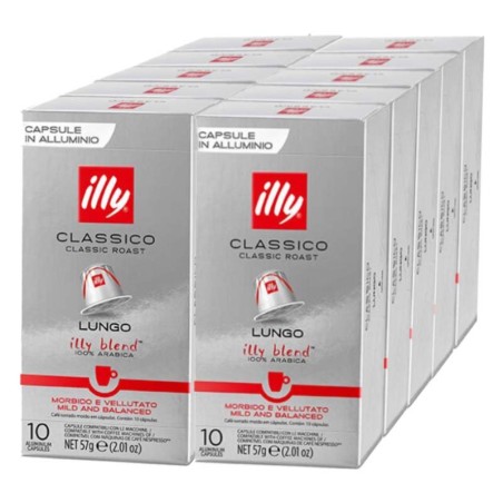 master illy classico lungo 100 cápsulas master illy classico lungo 100 cápsulas