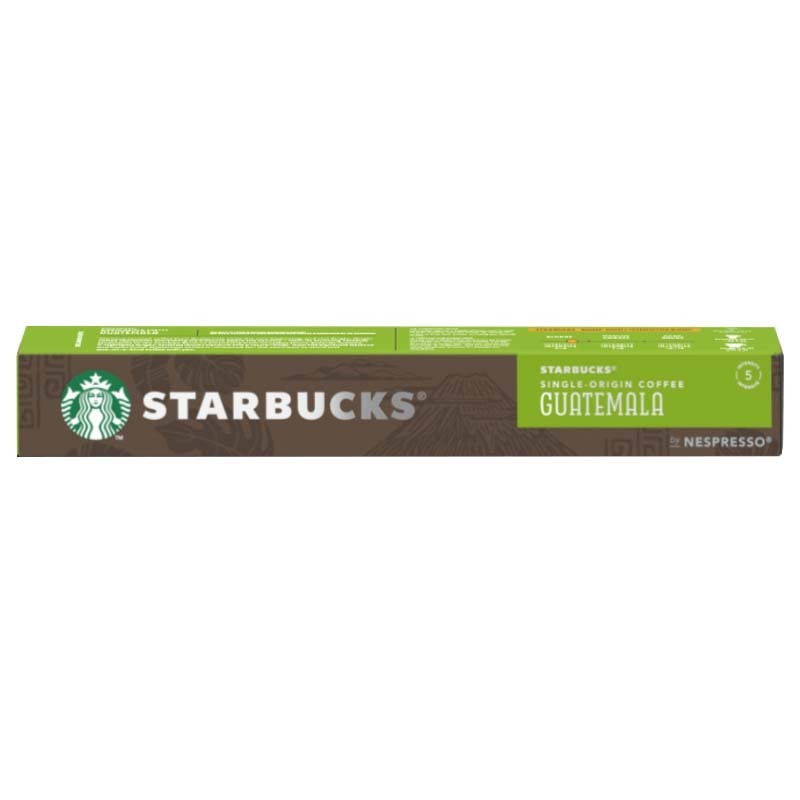 Guatemala 10 Cápsulas Single Origin Coffee Nespresso Starbucks 7613287855527