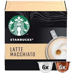 Latte Macchiato STARBUCKS® 6 + 6 cápsulas compatibles Dolce Gusto.