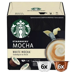 Mocha Starbucks® 6 + 6 cápsulas compatibles Dolce Gusto.