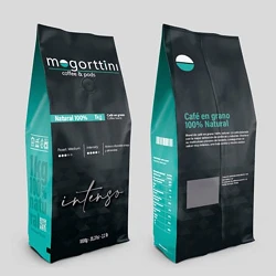 Mogorttini espresso Intenso café para bares en bolsa de un kilo. 8436583660010