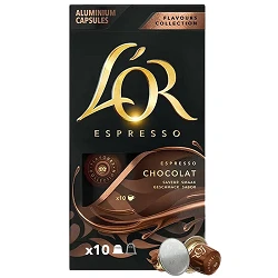 Lor Flavours Chocolate , 10 compatibles con Nespresso