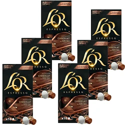 Lor Flavours Chocolate , 10 compatibles con Nespresso
