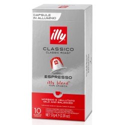 Classico Espresso Illy 60 cápsulas de café compatibles con Nespresso 2