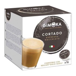 3 cajas de Cortado Gimoka , Dolce Gusto compatible 16 cápsulas 2