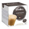 3 cajas de Cortado Gimoka , Dolce Gusto compatible 16 cápsulas