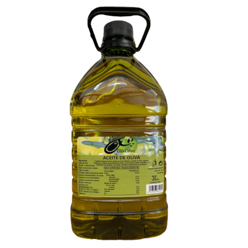 Aceite de Oliva, marca Olivoliva 3 litros de puro placer AOVE