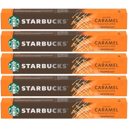 5 cajas de Espresso Caramel 10 Cápsulas Nespresso Starbucks