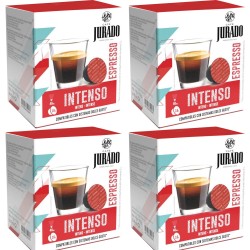 4 cajas Intenso de Café Jurado para Dolce Gusto 16 cápsulas