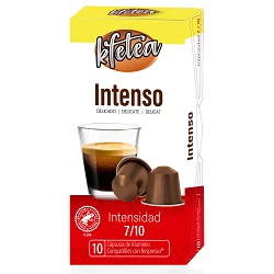 Intenso  compatibles Nespresso 10 capsulas rainforest alliance