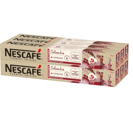 Cápsulas de Café Colombia Descafeinado Nescafé