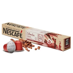 Colombia Nescafé 10 cápsulas Nespresso® aluminio intensidad 6