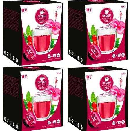 TÉ FRUTAS DEL BOSQUE Origen & Sensation, compatibles Dolce Gusto