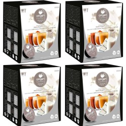 4 cajas de Leche en polvo, 16 cápsulas Origen & Sensations compatibles Dolce Gusto 8435336216139