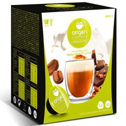 4 cajas deCAPPUCCINO, 16 cápsulas Origen & Sensations compatibles Dolce Gusto 8435336216078