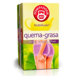 5 cajas de Quema grasa Pompadour Multifusión 25 infusiones 8412900401290 2