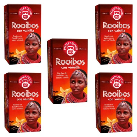 Rooibos con Vainilla Pompadour: Infusión Sudafricana Relajante