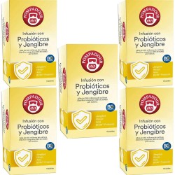 Infusión con Probióticos y Jengibre Pompadour