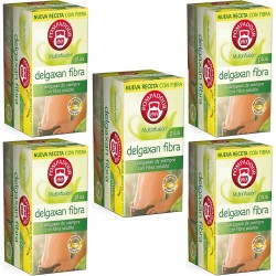 Infusión Delgaxan Fibra Plus Pompadour: Control de Peso Natural