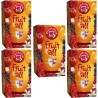 5 cajas de Fruit All Frutas del Bosque, 20 Infusiones Pompadour 8412900708962