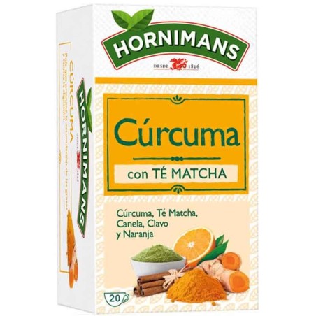 Infusión de Cúrcuma con Té Matcha,Canela, Clavo y Naranja