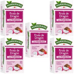 Fruta de Dragón, Rooibos y frambuesa sin teína Hornimans